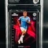 Fotografía de Cromo de fútbol Gustav Isaksen Rookie Topps Knockout Football DNA · GEM MINT 10 · Inception Card Grading · ICG · Sports Cards · TCG