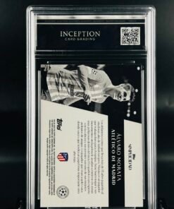 Otra vista de Cromo de fútbol Alvaro Morata Topps Simplicidad · GM MINT 10· Inception Card Grading · ICG · Sports Cards · TCG