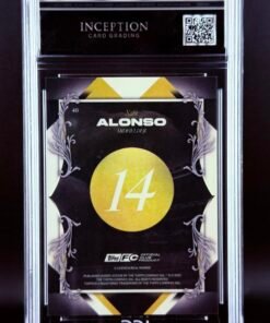 Otra vista de Cromo Xabi Alonso Portrait Posers Topps Los Blancos Real Madrid · GEM MINT 10 · Inception Card Grading · ICG · Sports Cards · TCG