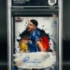 Fotografía de Cromo de fútbol Matias Coccaro Autograph · Topps Finest · GM MINT 10 · Inception Card Grading · ICG · Sports Cards · TCG
