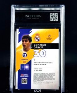 Otra vista de Cromo de fútbol Gonzalo Garcia /10 TOPPS TTF · GM MINT 10· Inception Card Grading · ICG · Sports Cards · TCG