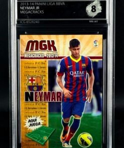 Fotografía de Cromo Neymar JR Panini NEAR MINT 8 · Inception Card Grading · ICG · Sports Cards · TCG