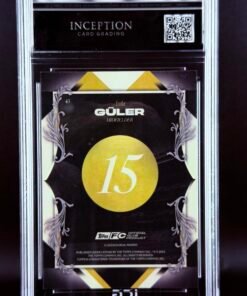 Otra vista de Cromo Arda Guler Portrait Posers Topps Los Blancos Real Madrid · GEM MINT 10 · Inception Card Grading · ICG · Sports Cards · TCG