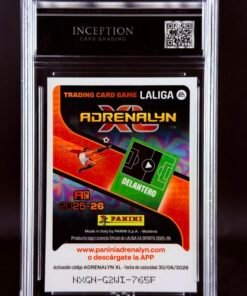Otra vista de Cromo Lamine Yamal Balon de oro Panini GEM MINT 10 · Inception Card Grading · ICG · Sports Cards · TCG