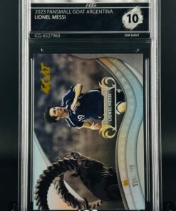 Fotografía de Cromo Lionel Messi Fansmall Goat · GEM MINT 10 · Inception Card Grading · ICG · Sports Cards · TCG