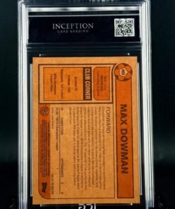 Otra vista de Cromo Max Dowman Rookie Topps Living · GEM MINT 10 · Inception Card Grading · ICG · Sports Cards · TCG