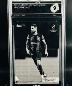 Otra vista de Cromo de fútbol Iñigo Martinez Topps Simplicidad · MINT 9 · Inception Card Grading · ICG · Sports Cards · TCG