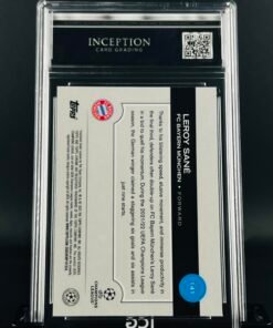 Otra vista de Cromo Leroy Sané Night Vision Ray Wave /225 · MINT 9 · Inception Card Grading · ICG · Sports Cards · TCG