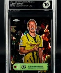 Otra vista de Cromo Julian Brandt 04/10 Topps Chrome GEM MINT 10 · Inception Card Grading · ICG · Sports Cards · TCG