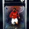 Fotografía de Cromo Ryan Giggs Topps Chrome Lightning Chrome MINT 9 · Inception Card Grading · ICG · Sports Cards · TCG