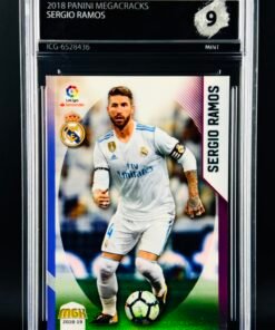 Fotografía de Cromo Sergio Ramos Panini Megacracks MINT 9 · Inception Card Grading · ICG · Sports Cards · TCG