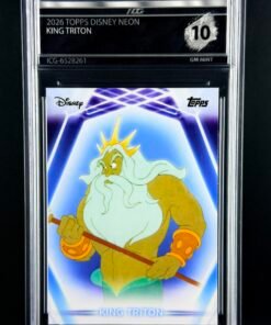 Cromo King Triton · Disney Topps Neon · GEM MINT 10 · Inception Card Grading · ICG · Sports Cards · TCG