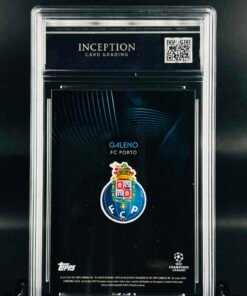 Otra vista de Cromo de fútbol Galeno Topps Knockout · GM MINT 10· Inception Card Grading · ICG · Sports Cards · TCG