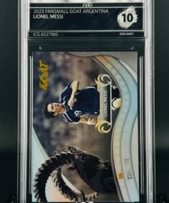 Otra vista de Cromo Lionel Messi Fansmall Goat · GEM MINT 10 · Inception Card Grading · ICG · Sports Cards · TCG