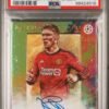 Fotografía de Cromo 2023-24 TOPPS INCEPTION UEFA CLUB COMPETITIONS STAR QUALITY AUTOGRAPHS #RH RASMUS HOJLUND STAR QUALITY AUTO-GREEN