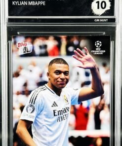Otra vista de Cromo Kylian Mbappe TOPPS NOW UCL GEM MINT 10 · Inception Card Grading · ICG · Sports Cards · TCG