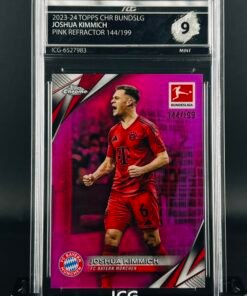 Fotografía de Cromo Joshua Kimmich Topps Chrome /199 · MINT 9 · Inception Card Grading · ICG · Sports Cards · TCG