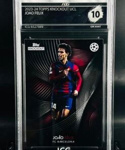 Cromo de fútbol Joao Felix Topps Knockout · GEM MINT 10 · Inception Card Grading · ICG · Sports Cards · TCG