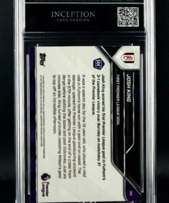 Otra vista de Cromo Josh King GEM MINT 10 · Inception Card Grading · ICG · Sports Cards · TCG