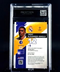 Otra vista de Cromo Trent Alexander Arnold /25 Topps TTF GEM MINT 10 · Inception Card Grading · ICG · Sports Cards · TCG