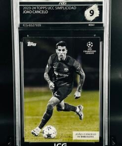Otra vista de Cromo de fútbol Joao Cancelo Topps Simplicidad · MINT 9 · Inception Card Grading · ICG · Sports Cards · TCG