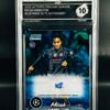 Fotografía de Cromo de fútbol Autógrafo Micah Hamilton /75 Topps Stadium Chrome · MINT 10 · Inception Card Grading · ICG · Sports Cards · TCG