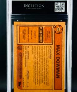 Otra vista de Cromo Max Dowman Rookie Topps Living Set MINT 9 · Inception Card Grading · ICG · Sports Cards · TCG