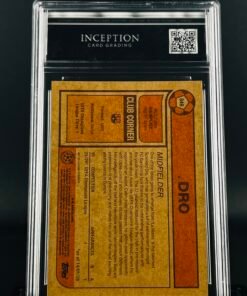Otra vista de Cromo Dro Fernandez Topps Living · GEM MINT 10 · Inception Card Grading · ICG · Sports Cards · TCG