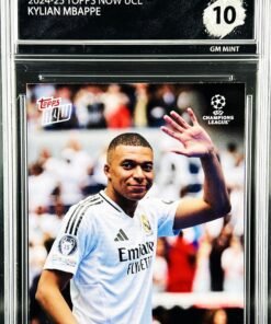 Otra vista de Cromo Kylian Mbappe TOPPS NOW UCL GEM MINT 10 · Inception Card Grading · ICG · Sports Cards · TCG