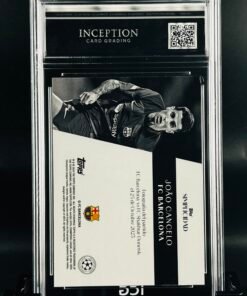 Otra vista de Cromo de fútbol Joao Cancelo Topps Simplicidad · MINT 9 · Inception Card Grading · ICG · Sports Cards · TCG