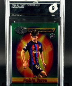 Otra vista de Cromo Pablo Torre Rookie Topps Finest Flashback MINT 9 · Inception Card Grading · ICG · Sports Cards · TCG