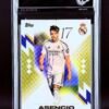 Fotografía de Cromo Asencio Topps Los Blancos Real Madrid · GEM MINT 10 · Inception Card Grading · ICG · Sports Cards · TCG