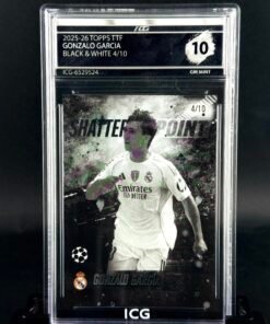 Otra vista de Cromo de fútbol Gonzalo Garcia /10 TOPPS TTF · GM MINT 10· Inception Card Grading · ICG · Sports Cards · TCG