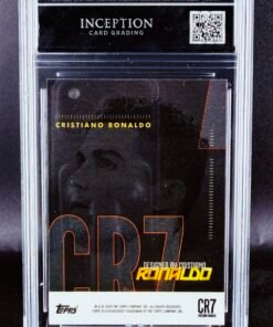 Otra vista de Cromo Cristiano Ronaldo x TOPPS GEM MINT 10 · Inception Card Grading · ICG · Sports Cards · TCG