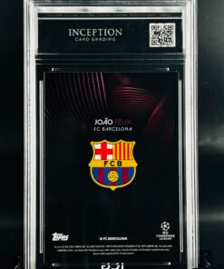 Otra vista de Cromo de fútbol Joao Felix Topps Knockout · GEM MINT 10 · Inception Card Grading · ICG · Sports Cards · TCG