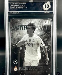 Otra vista de Cromo de fútbol Gonzalo Garcia /10 TOPPS TTF · GM MINT 10· Inception Card Grading · ICG · Sports Cards · TCG