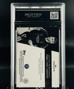 Otra vista de Cromo de fútbol Lucas Hernandez Topps Simplicidad · GM MINT 10· Inception Card Grading · ICG · Sports Cards · TCG