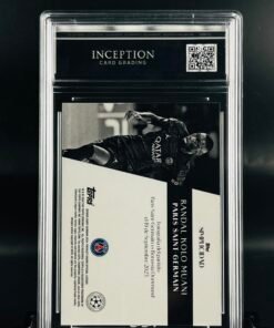 Otra vista de Cromo de fútbol Randal Kolo Muani Topps Simplicidad · GM MINT 10· Inception Card Grading · ICG · Sports Cards · TCG