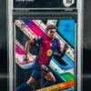 Fotografía de Cromo de fútbol Lamine Yamal Topps Finest Inception Card Grading GM MINT 10 sport cards