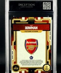 Otra vista de Cromo Max Dowman Rookie Topps Future Stars GEM MINT 10 · Inception Card Grading · ICG · Sports Cards · TCG