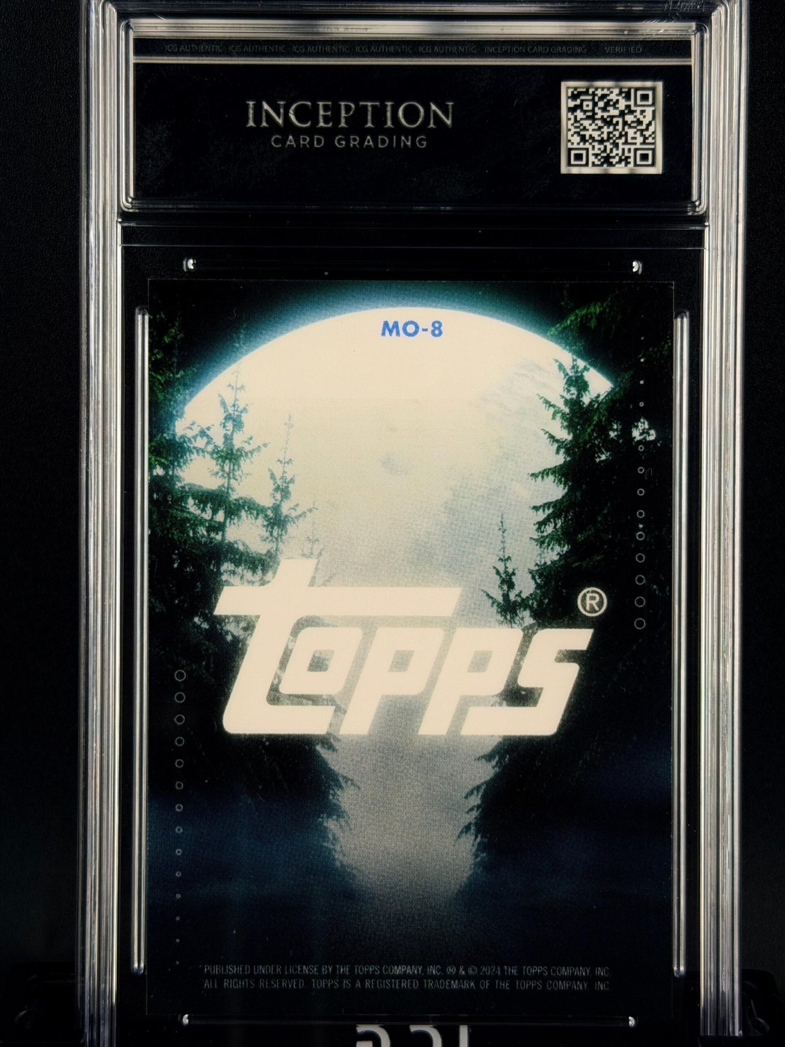 Otra vista de Cromo Mateo Kovacic /75 Topps Manchester City MINT 9 · Inception Card Grading · ICG · Sports Cards · TCG