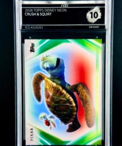Cromo Crush & Squirt · Disney Topps Neon · GEM MINT 10 · Inception Card Grading · ICG · Sports Cards · TCG