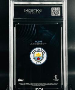 Otra vista de Cromo de fútbol Rodri Topps Knockout · GEM MINT 9,5 · Inception Card Grading · ICG · Sports Cards · TCG