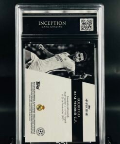 Otra vista de Cromo de fútbol Rodrygo Topps Simplicidad · GM MINT 10 · Inception Card Grading · ICG · Sports Cards · TCG