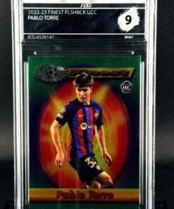 Otra vista de Cromo Pablo Torre Rookie Topps Finest Flashback MINT 9 · Inception Card Grading · ICG · Sports Cards · TCG