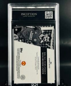 Otra vista de Cromo de fútbol Bruno Fernandes Simplicidad · GM MINT 9,5· Inception Card Grading · ICG · Sports Cards · TCG