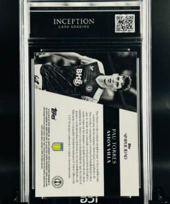 Otra vista de Cromo de Pau Torres Topps Simplicidad · GM MINT 10· Inception Card Grading · ICG · Sports Cards · TCG