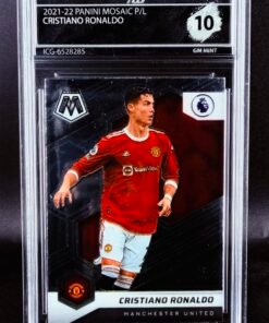 Otra vista de Cromo Cristiano Ronaldo Mosaic GEM MINT 10 · Inception Card Grading · ICG · Sports Cards · TCG