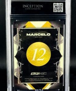 Otra vista de Cromo Marcelo Topps Portrait Posers Galaxial GEM MINT 10 · Inception Card Grading · ICG · Sports Cards · TCG