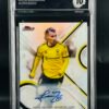 Fotografía de Cromo de fútbol Lucas Zelarayan Autograph · Topps Finest · GM MINT 10 · Inception Card Grading · ICG · Sports Cards · TCG